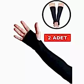 ÇİFT VOLEYBOL ELLĞİ - SİYAH M BEDEN