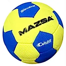 HENTBOL  TOPU - 3 NUMARA ( SARI-LACİVERT)