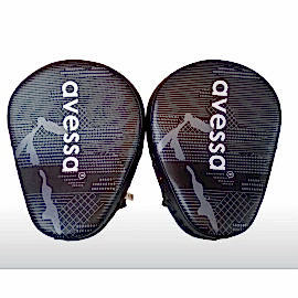 Siyah Desenli  Avuç İçi Lapa Çift